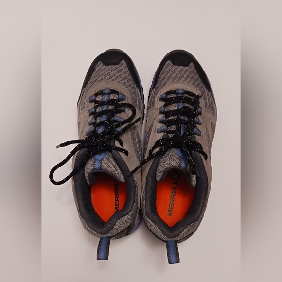 Merrell Women's Size 9 Performance Outdoor Shoes Wild Dove / Periwinkle Lace Up - Picture 3 of 11